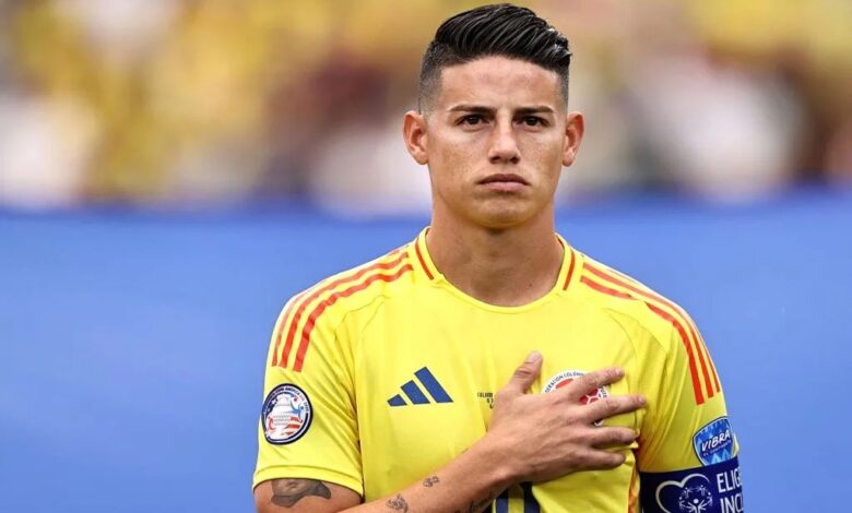 James Rodríguez envía un mensaje de apoyo y solidaridad a Venezuela