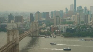 El humo de Canadá ahoga de nuevo a Nueva York, Nueva Jersey y Connecticut