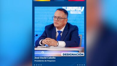 Designan a José David Cabello como presidente de Pequiven