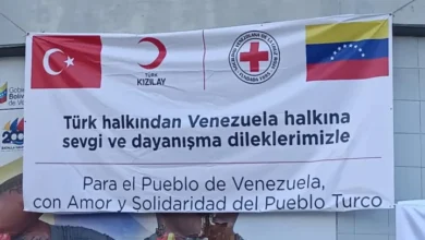Turquía envía nuevo cargamento de insumos de aseo a Venezuela