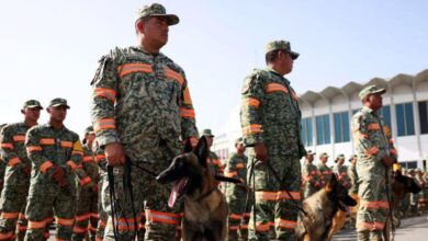 Nuevo contingente de rescatistas mexicanos llega a Venezuela