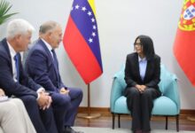 Delcy Rodríguez se reúne con Portugal para coordinar ayuda
