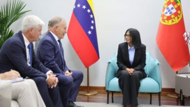 Delcy Rodríguez se reúne con Portugal para coordinar ayuda