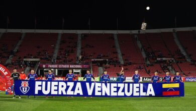 "Fuerza Venezuela": el gesto de la U. de Chile tras los sismos