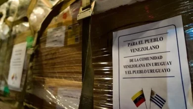 Uruguay: 15 toneladas de ayuda y segundo envío de medicinas a Venezuela