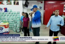 Presidenta (E) Delcy Rodríguez inaugura el Mercal número 200 rehabilitado en el país