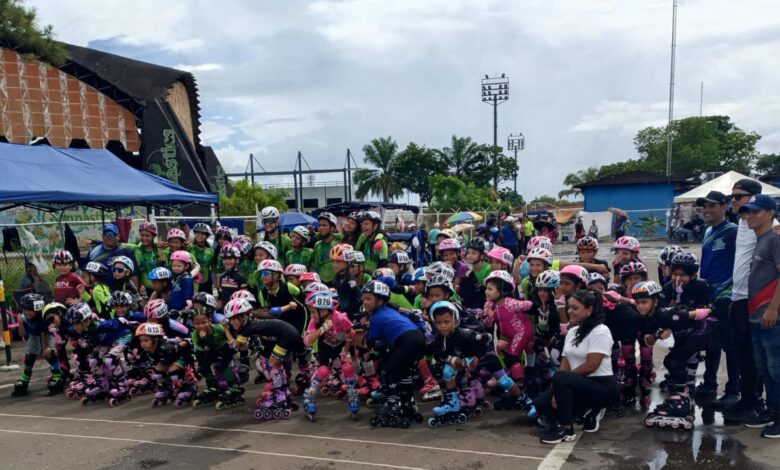 Celebran en el Polideportivo de Maturín la primera válida regional de patinaje