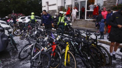 Granizo obliga a cancelar la tercera etapa de la Vuelta a España