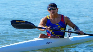 Daniel Román se cuelga el oro en canotaje K1 200 m en Santo Domingo 2026