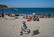 Detienen a 12 migrantes en Ceuta tras un ataque con piedras a militares españoles