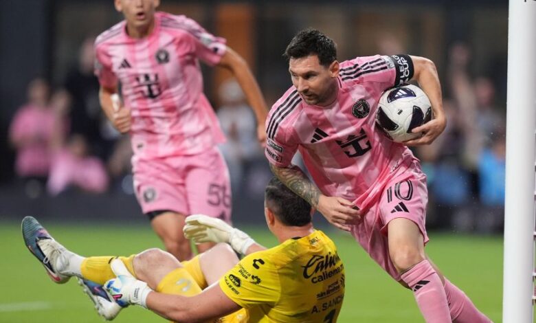 Con doblete de Lionel Messi, Inter Miami vence 4-2 a Atlético San Luis