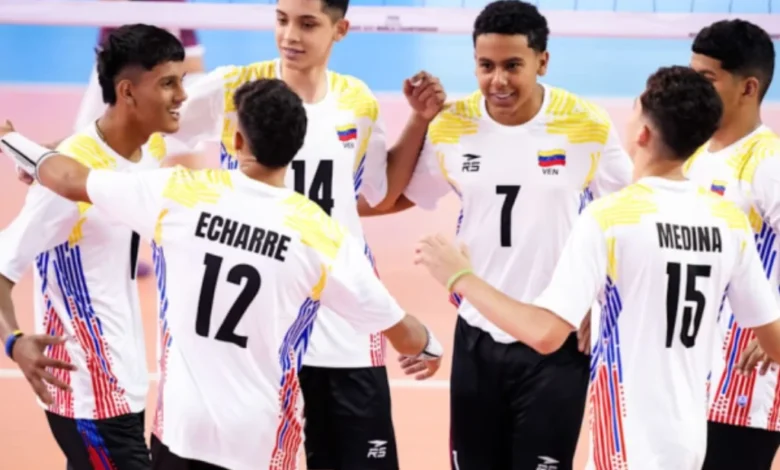 Venezuela debuta con contundente victoria ante Qatar en el Mundial de Voleibol Sub-17