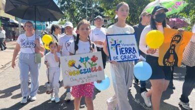 Multitudinaria Marcha para Jesús moviliza a Monagas en una jornada global de oración y solidaridad por La Guaria