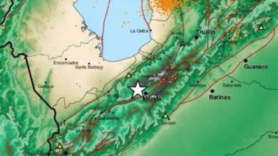 Funvisis reporta sismo de magnitud 3,6 con epicentro al noroeste de Mérida