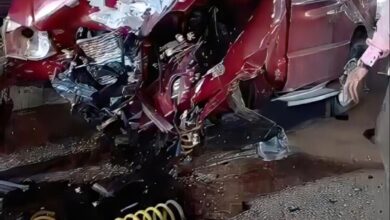 Hombre resulta herido tras chocar contra un árbol en la avenida Alirio Ugarte Pelayo