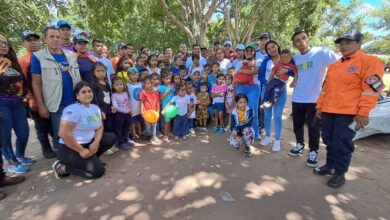 Inicia con éxito Plan Vacacional Comunitario "Venezuela RIE 2026" en el municipio Cedeño
