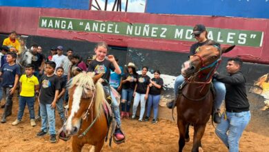 25 niños y jóvenes se forman en la disciplina del coleo en Monagas