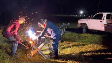 Avanzan trabajos de dos líneas provisionales en Punceres para restituir el servicio eléctrico