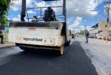 Continúa Plan de Asfaltado 2026 en el casco central de Maturín
