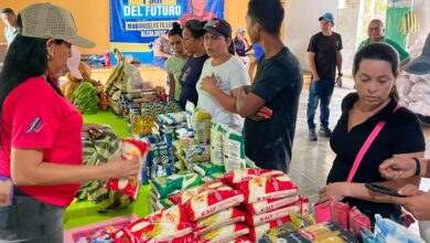 Benefician a más de mil familias en Piar con jornadas de abastecimiento alimentario