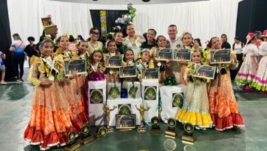 Bailarinas de Monagas arrasan con el 1er lugar en género Nacionalista y Libre en Mérida