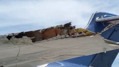 Avión sufre impacto en ala izquierda en la BAEL de Maracay (+Fotos)