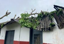Monaguenses hacen maniobras para reforzar sus viviendas ante lluvias y altos costos de materiales
