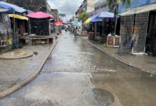 Inundaciones recurrentes en la Av. Miranda y calle Monagas afectan al comercio informal