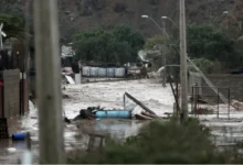 Un nuevo temporal en Chile deja dos muertos y más de dos mil personas aisladas