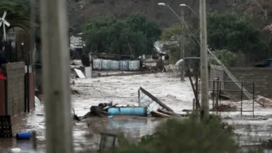 Un nuevo temporal en Chile deja dos muertos y más de dos mil personas aisladas