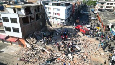 Asocapitales eleva a 169 la cifra de fallecidos tras el terremoto en Colombia