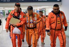 'Los Topos' de México regresan a casa tras 41 días de misión de rescate en Venezuela y Colombia