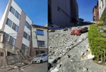 Reportan al menos 20 edificios colapsados y personas atrapadas en Cali tras el sismo de 7,4