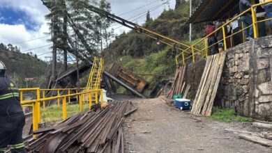 Mueren seis mineros por explosión en una mina de carbón en Colombia