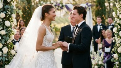 Revelan los detalles de la boda secreta de Zendaya y Tom Holland en un lujoso hotel británico