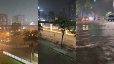 Fuertes lluvias provocan desbordamientos del río Guaire y anegaciones en varios municipios de Caracas