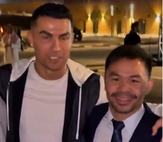 Manny Pacquiao publica un encuentro en redes sociales junto a Cristiano Ronaldo