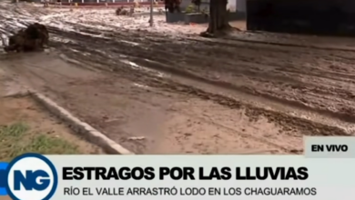 Precipitaciones provocan desbordamientos de quebradas y destrozos viales en el oeste de Caracas