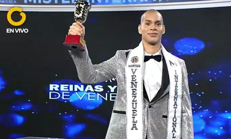Kenneth Bellorín es designado como el representante de Venezuela para el Mister International 2026