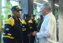 Rinden homenaje en Cuba a equipo de rescatistas por su labor tras terremotos en Venezuela