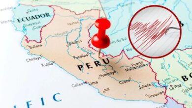 Tres temblores sacuden Perú en menos de una hora