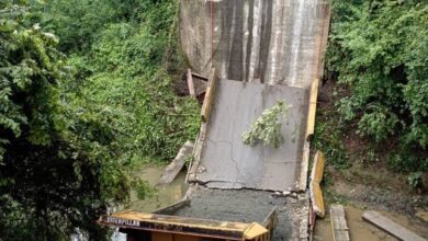 Colapsa el puente El Pao e interrumpe el tránsito entre Aragua y Guárico