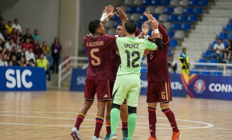 Vinotinto sub-17 de futsal busca el liderato del grupo A frente a Paraguay