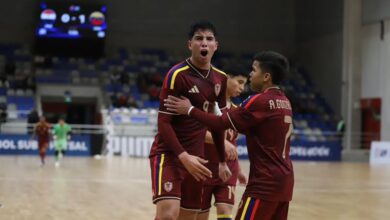 Vinotinto Sub-17 de Futsal se mide ante Argentina en las semifinales de la Conmebol 2026