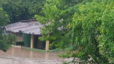 Lluvias en Cumanacoa desbordan el río Agua Blanca y afectan 17 viviendas