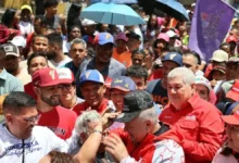 Cabello: Después de tres meses convocamos de un día para otro y aquí está el pueblo en la calle