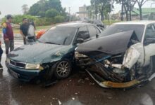 Cuatro heridos deja colisión múltiple en la avenida Libertador de Maturín