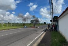 Vecinos de Brisas del Aeropuerto de Maturín protestan tras cuatro días sin servicio eléctrico