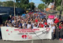 Monaguenses se activan con una gran caminata por el Día Mundial del Corazón