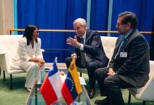 Delcy Rodríguez se reúne con Kast y otros líderes en la sede de la ONU